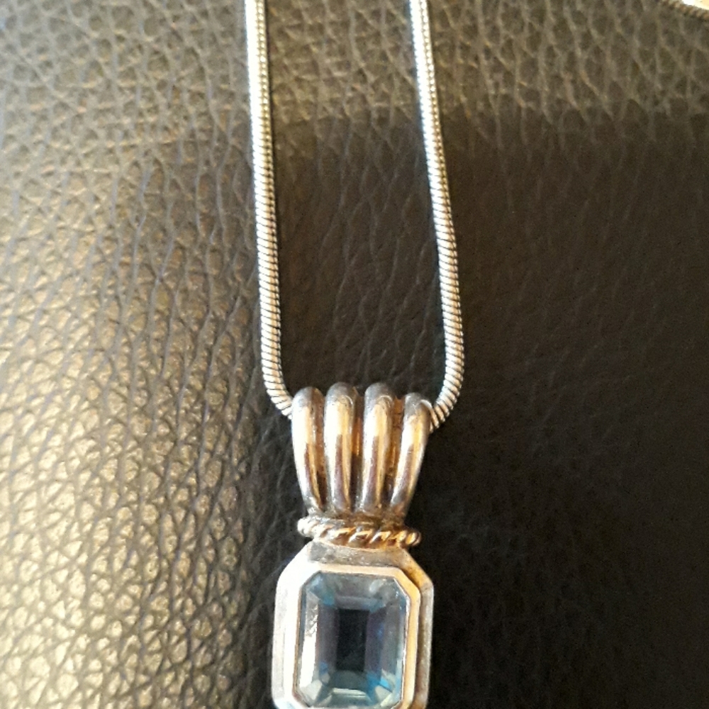 VINTAGE Designer jewelry Set By ALEXANDER'S Sterling Silverwith 14 K Gold accent - Picture 3 of 7